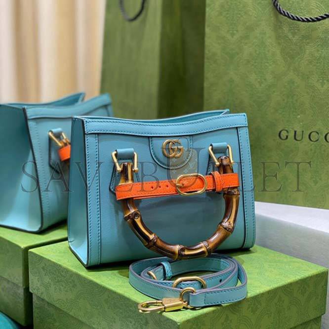 GUCCI  DIANA MINI TOTE BAG 655661 (20*16*10cm)